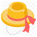 Summer Hat Cap Headwear Icon