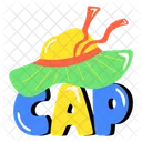 Summer Hat Summer Cap Beach Hat Icon
