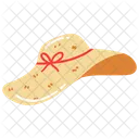 Summer Sand Bucket Beach Umbrella Icon