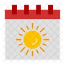 Summer Nature Vacation Icon