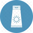 Summer Lotion Sunblock Sunscreen Icon