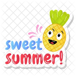 Summer Pineapple  Icon