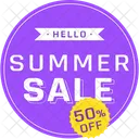 Summer Sale  Symbol