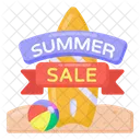 Holiday Sale Season Sale Summer Sale Icon