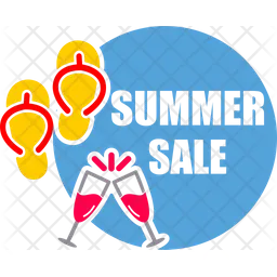 Summer sale  Icon