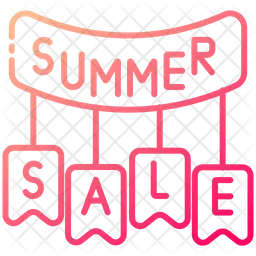 Summer Sale Garland  Icon