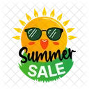 Summer Sale Deal Offer Icon