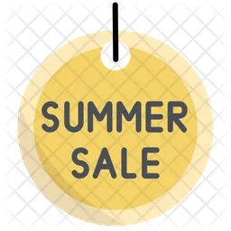 Summer Sale Tag  Icon