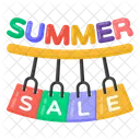 Summer Sale Summer Shopping Summer Shopping Sale Icon
