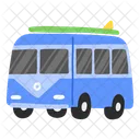 Summer Sand Bucket Beach Umbrella Icon
