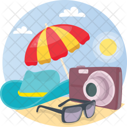 Summer Vacations Icon