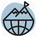 Summit Mountain Goal Icon