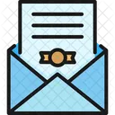 Summons Letter Testament Icon