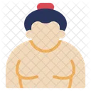 Japanese Japan Wrestler Icon