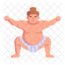 Wrestler Sumo Sumo Wrestler Icon