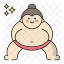 Sumo Japanese Japan Icon