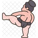 Sumo Wrestler Training Icon