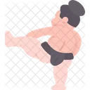 Sumo Wrestler Training Icon
