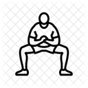 Sumo Squats Fitness Icon