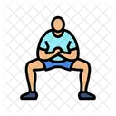 Sumo Squats Fitness Icon