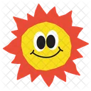 Sun Happy Bright Icon