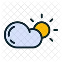 Sunny Cloud Cloudy Icon