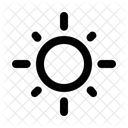 Sun Brightness Sunny Icon