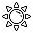 Sun Brightness Energy Icon