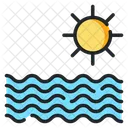 Sun Summer Swimming Icon