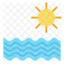 Sun Summer Swimming Icon