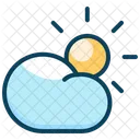 Sun Sunset Cloud Icon