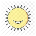 Sun Smiling Icon