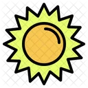 Sun Light Danger Icon