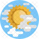 Sun Cloud Sunny Icon