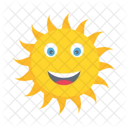 Sun Emoji Icon