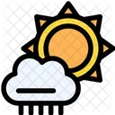 Sun Rain Weather Icon
