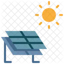 태양 전력 태양 아이콘