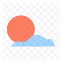 Sun Cloudscape Simplicity Icon