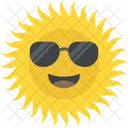 Shining Sun Smiling Icon