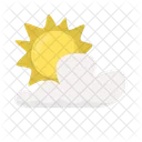 Sun Cloud Sky Icon