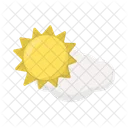 Sun Cloud Sky Icône