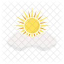 Sun Cloud Sky Icon