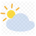 Sun Cloud Cloudy Icon