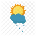 Sun Cloud Sky Icon