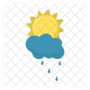 Sun Cloud Sky Icon
