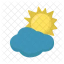 Sun Cloud Sky Icon