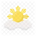 Sun Cloud Sky Icon