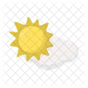 Sun Cloud Sky Icon
