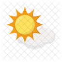 Sun Cloud Sky Icon