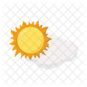 Sun Cloud Sky Icon